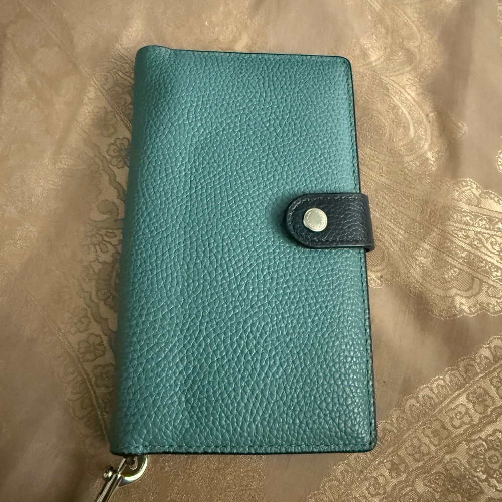 Coach Green Long Wallet NWT